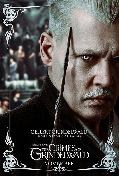 Animais Fantásticos: Os Crimes de Grindelwald : Poster