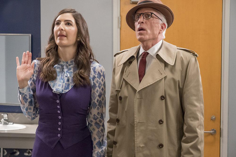 The Good Place : Fotos D'Arcy Carden, Ted Danson