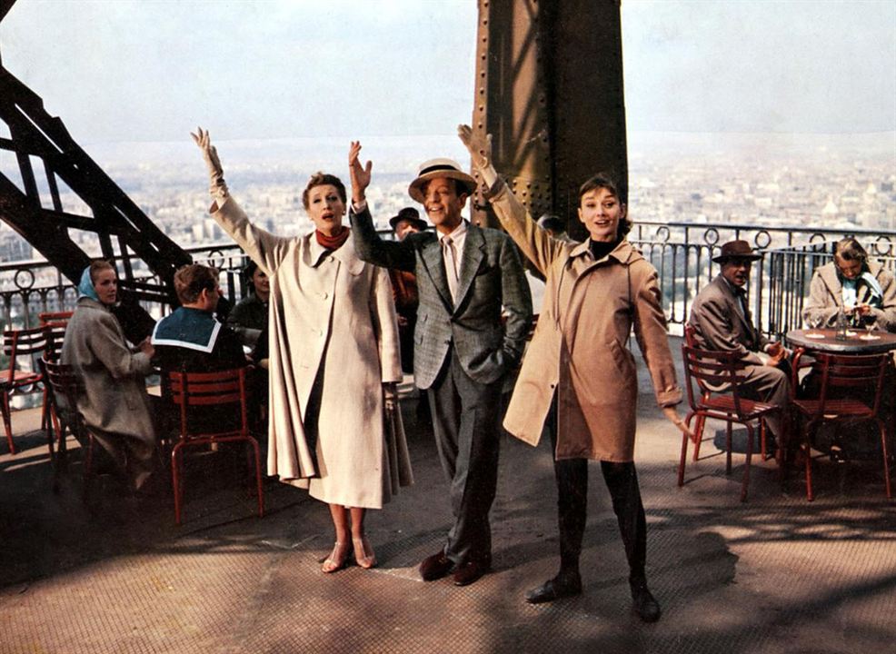 Cinderela em Paris : Fotos Audrey Hepburn, Fred Astaire