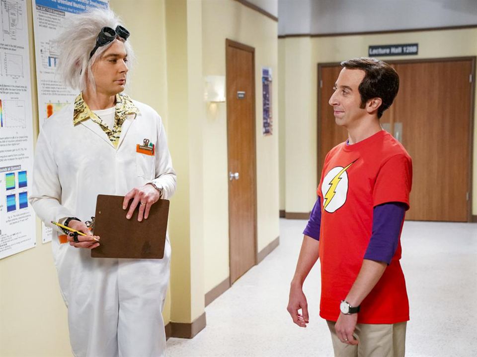 The Big Bang Theory : Poster Jim Parsons, Simon Helberg