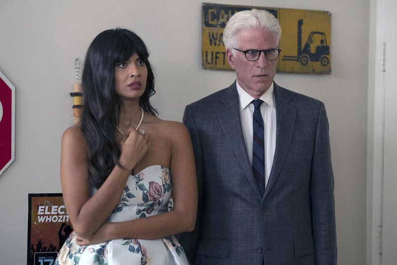 The Good Place : Poster Ted Danson, Jameela Jamil