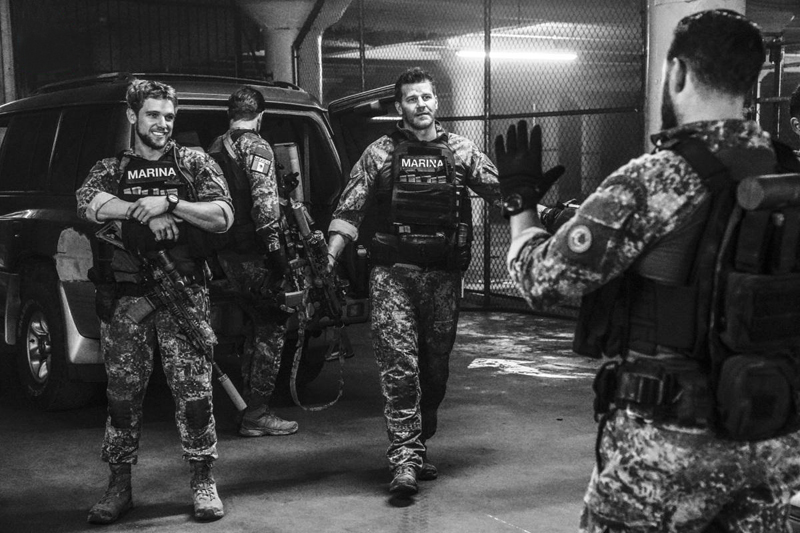 SEAL Team : Fotos Max Thieriot, David Boreanaz