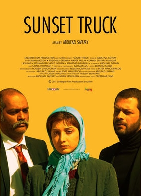 Sunset Truck : Poster