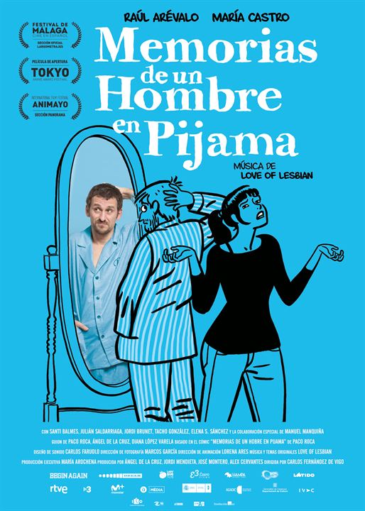 Memórias de um Homem de Pijama : Poster