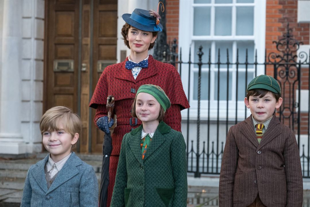 O Retorno de Mary Poppins : Fotos Emily Blunt, Pixie Davies, Nathanael Saleh