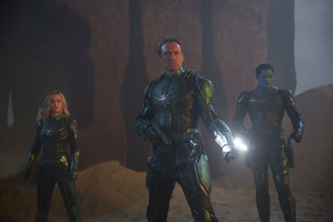 Capitã Marvel : Fotos Jude Law, Algenis Perez Soto, Brie Larson