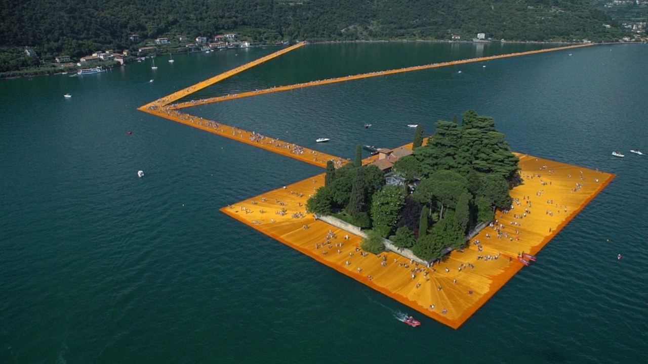 Christo : Walking On Water : Fotos