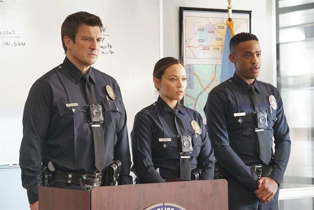 The Rookie : Fotos Nathan Fillion, Titus Makin Jr.