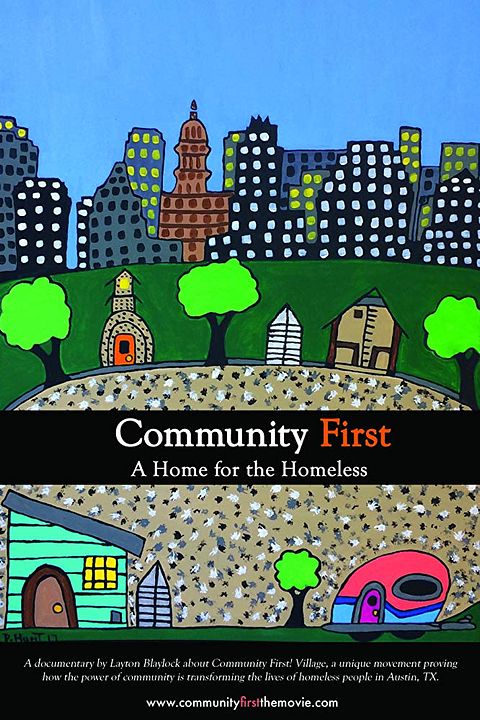 Community First, A Home for the Homeless : Poster