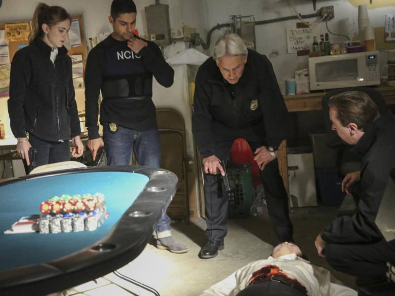 Fotos Wilmer Valderrama, Emily Wickersham, Mark Harmon