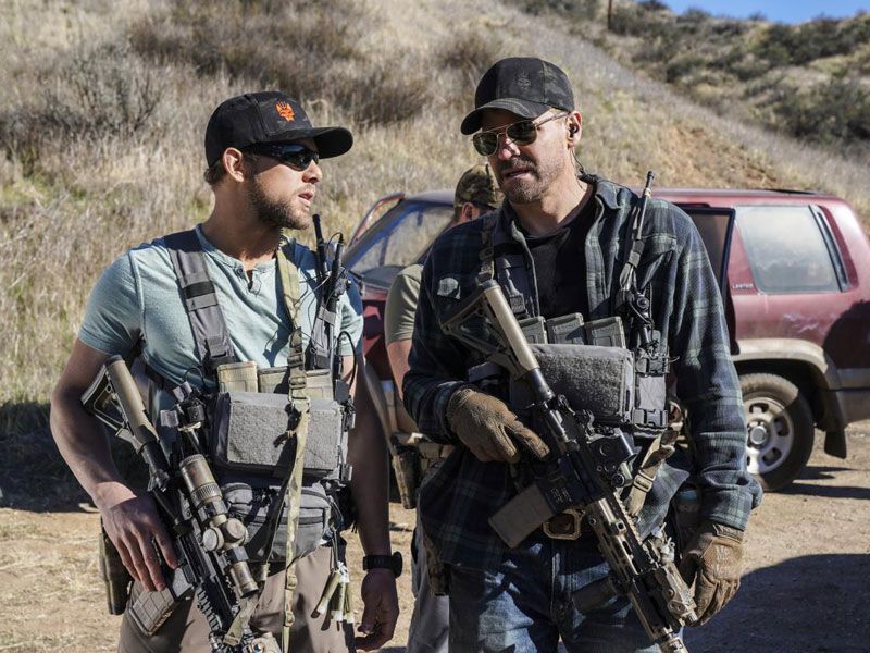 SEAL Team : Fotos Max Thieriot, David Boreanaz