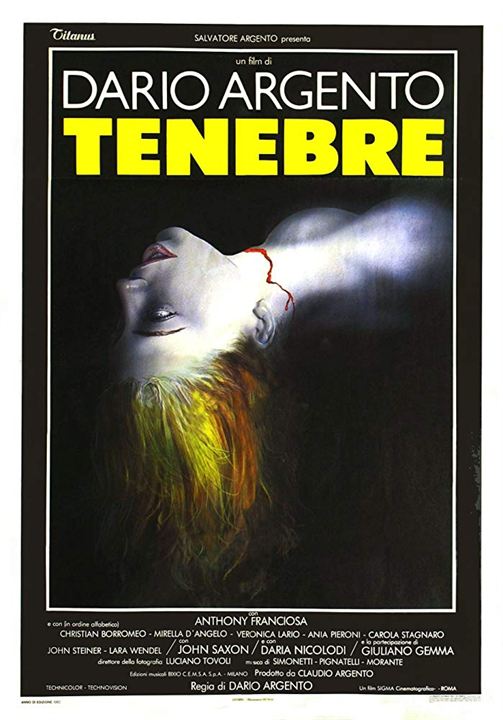 Tenebre : Poster