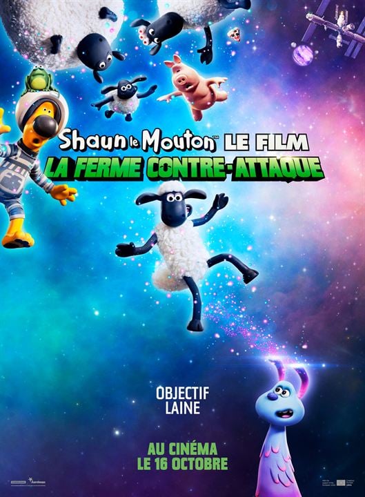 Shaun, o Carneiro, o Filme: A Fazenda Contra-Ataca : Poster