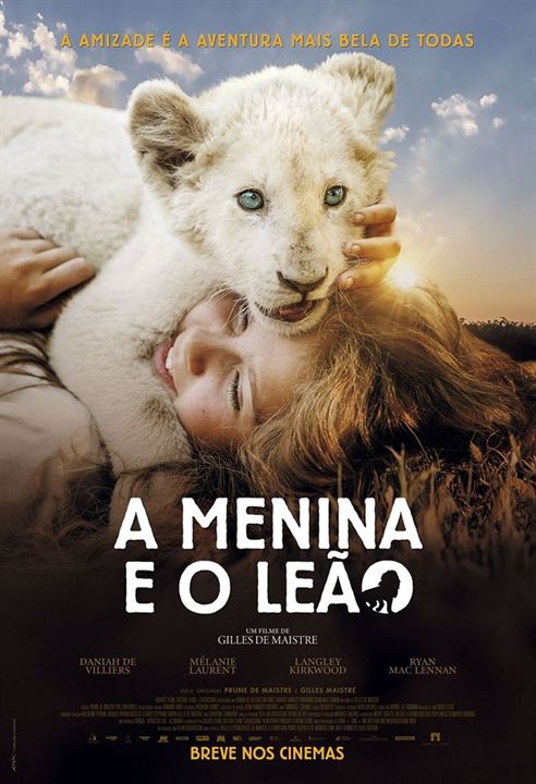 A Menina e o Leão : Poster