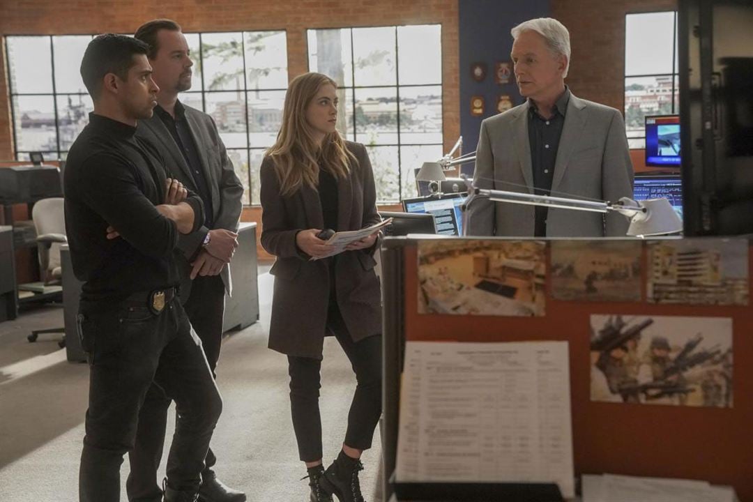 Fotos Emily Wickersham, Wilmer Valderrama, Sean Murray, Mark Harmon