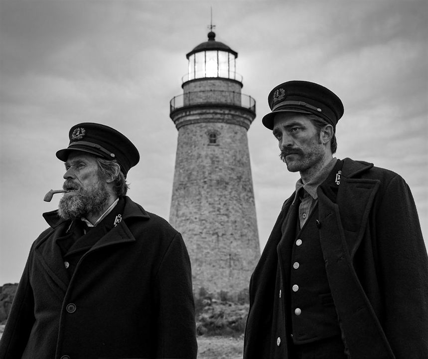 O Farol : Fotos Willem Dafoe, Robert Pattinson