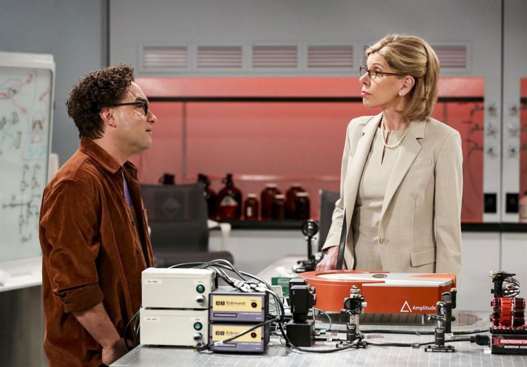 The Big Bang Theory : Fotos Christine Baranski, Johnny Galecki