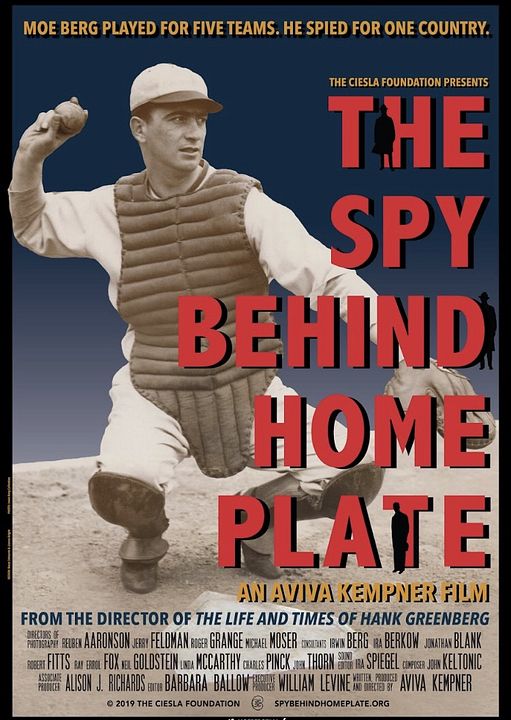 The Spy Behind Home Plate : Poster