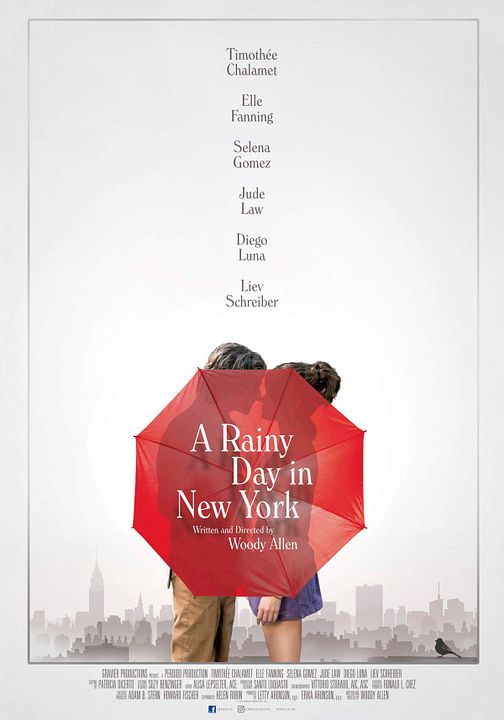 Um Dia de Chuva em Nova York : Poster