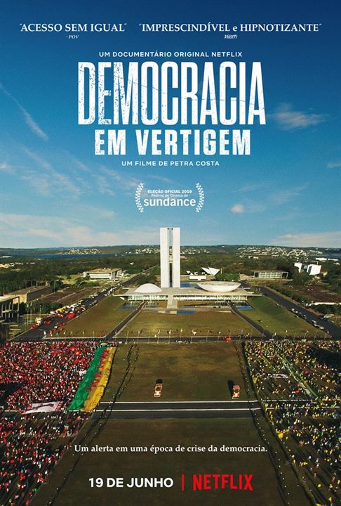 Democracia em Vertigem : Poster