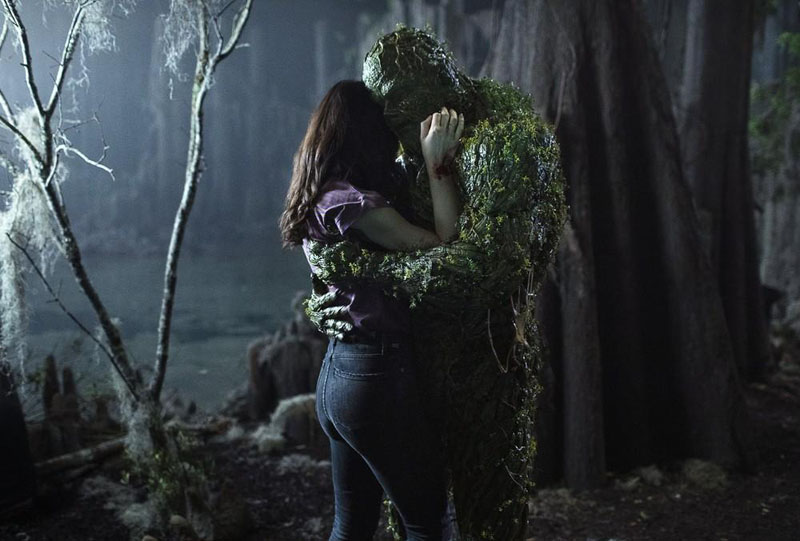 Swamp Thing : Fotos Derek Mears, Crystal Reed