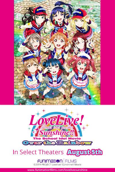 Love Live! Sunshine!! A Escola de Idol O Filme: Além do Arco Íris : Poster