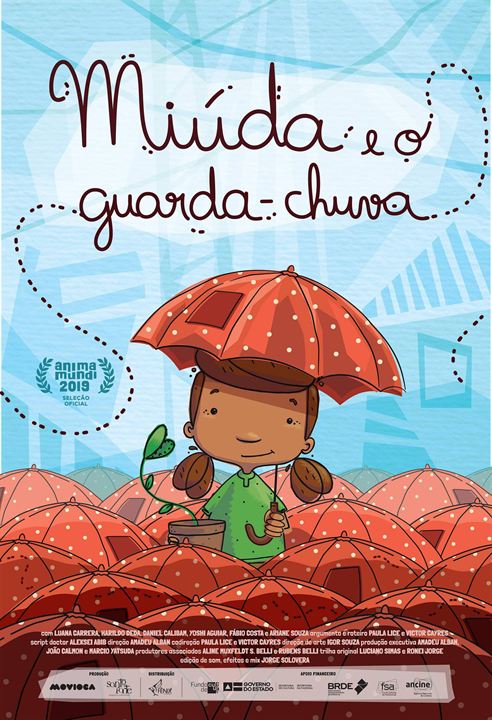 Miúda e o Guarda-Chuva : Poster