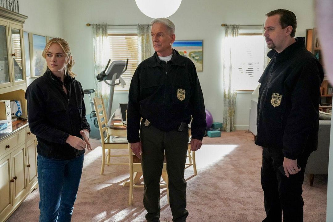 Fotos Mark Harmon, Sean Murray, Emily Wickersham