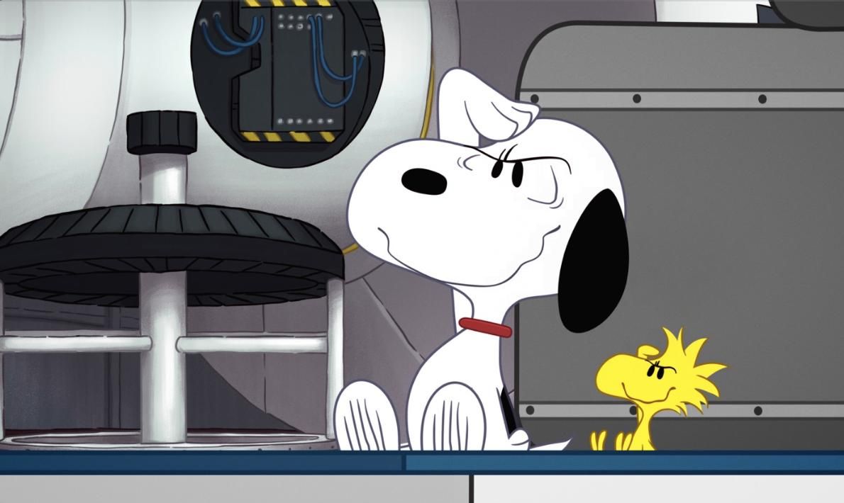 Snoopy no Espaço : Poster