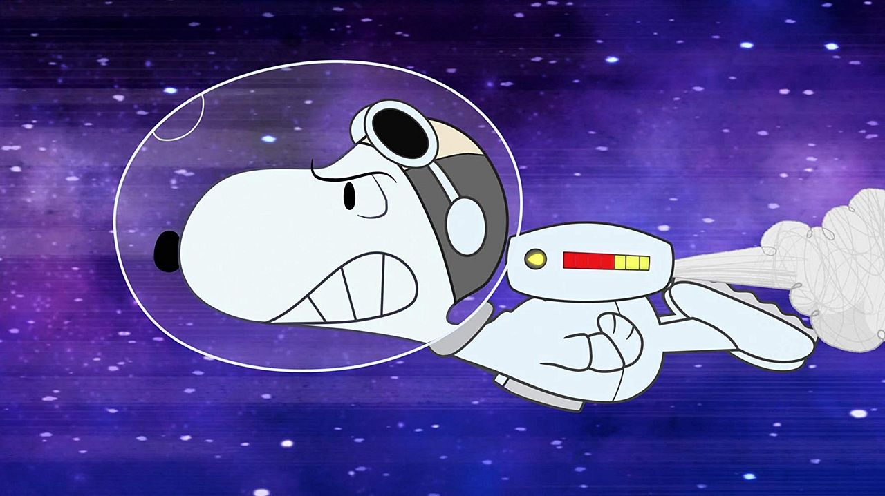 Snoopy no Espaço : Poster