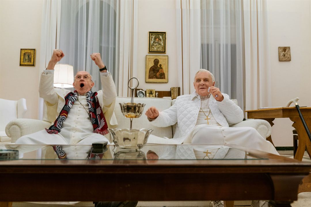Dois Papas : Fotos Jonathan Pryce, Anthony Hopkins