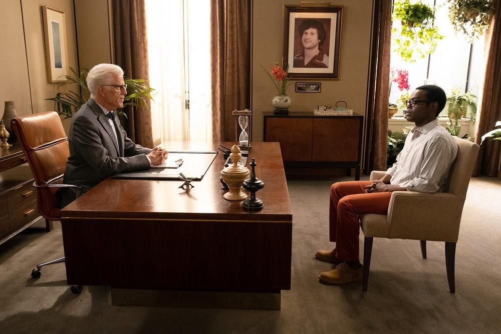The Good Place : Fotos Ted Danson, William Jackson Harper