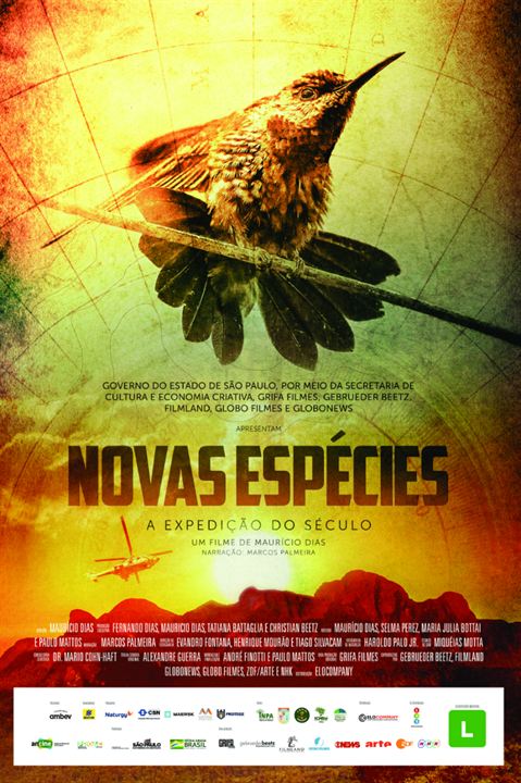Novas Espécies – A Expedição do Século : Poster