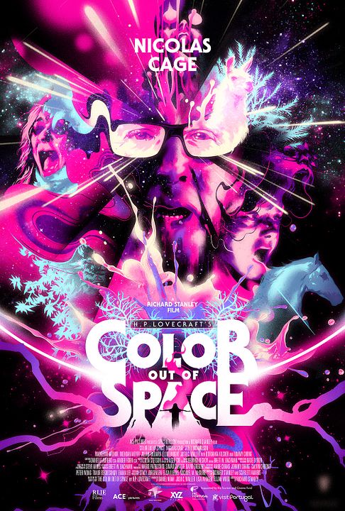 A Cor que Caiu do Espaço : Poster