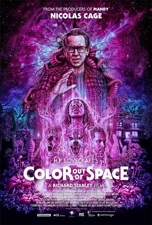 A Cor que Caiu do Espaço : Poster