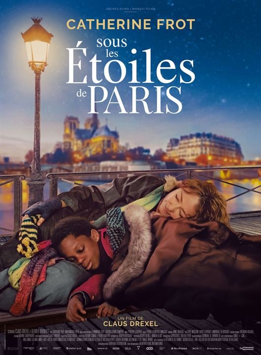 Sob as escadas de Paris : Poster