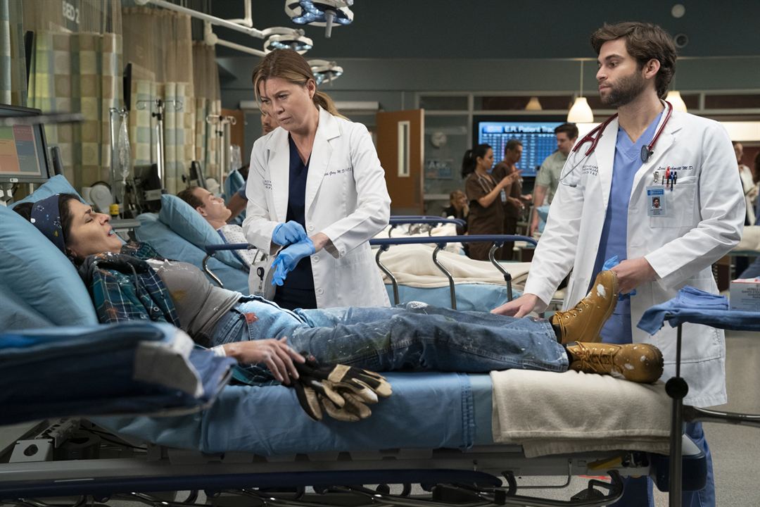 Grey's Anatomy : Fotos Jake Borelli, Ellen Pompeo