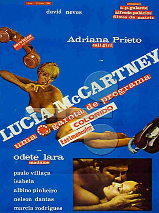 Lúcia McCartney, uma Garota de Programa : Poster