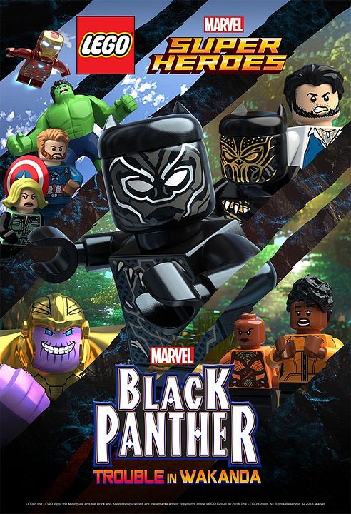 Lego Marvel Super Heroes: Black Panther - Trouble in Wakanda : Poster