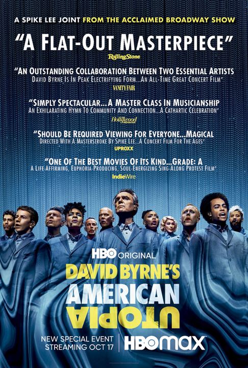 David Byrne’s American Utopia : Poster