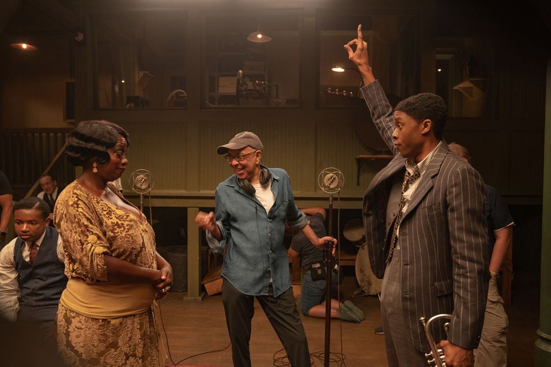 A Voz Suprema do Blues : Fotos Chadwick Boseman, George C. Wolfe