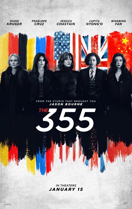 As Agentes 355 : Poster