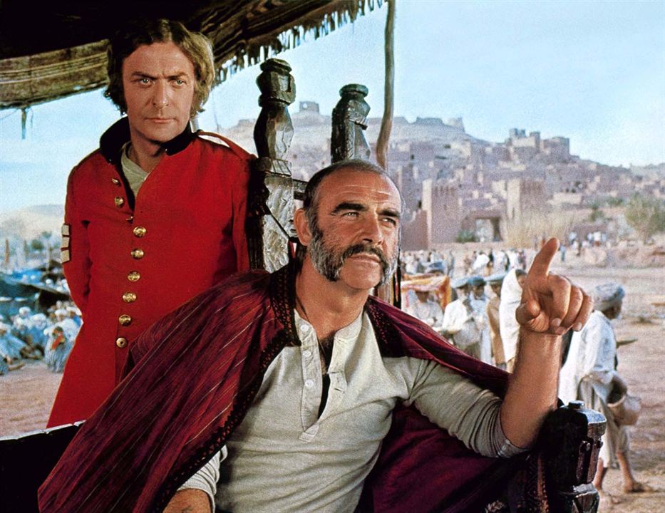 O Homem Que Queria Ser Rei : Fotos Sean Connery, Michael Caine