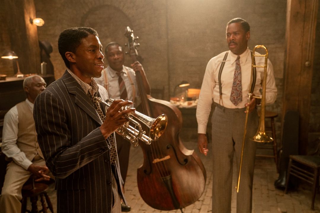 A Voz Suprema do Blues : Foto Chadwick Boseman, Colman Domingo, Glynn Turman, Michael Potts