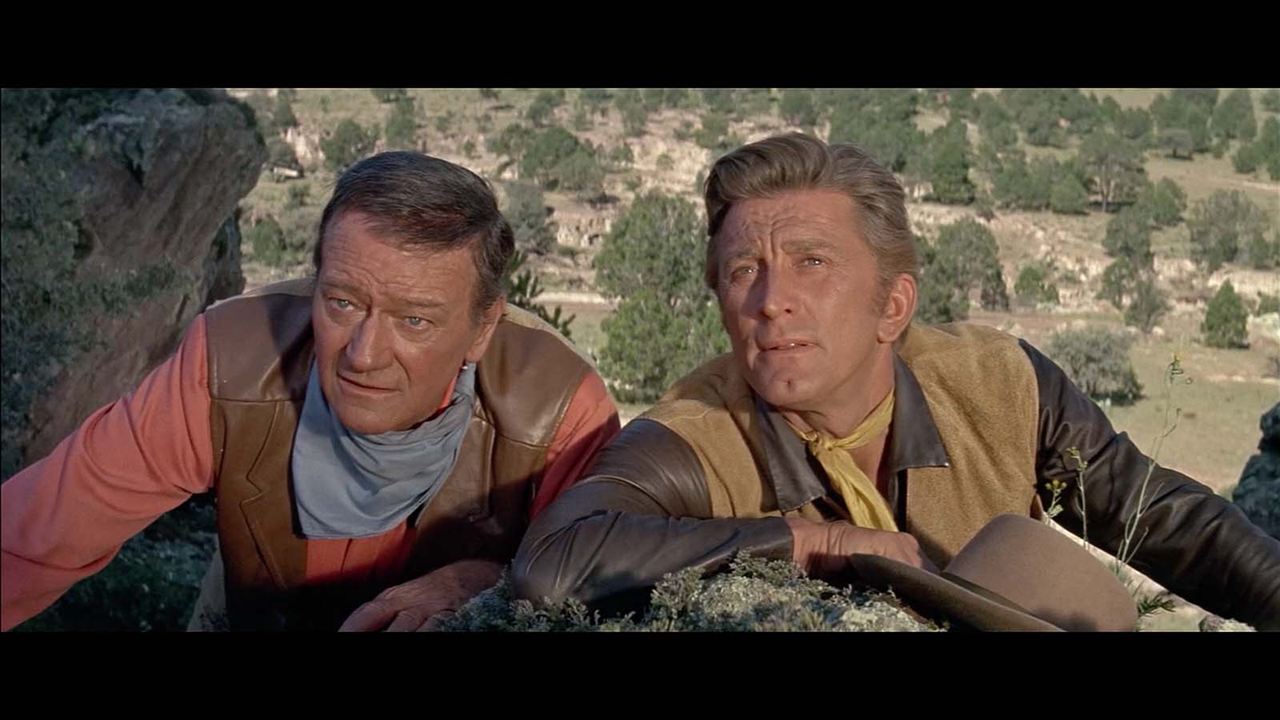 Gigantes em Luta : Fotos John Wayne, Kirk Douglas