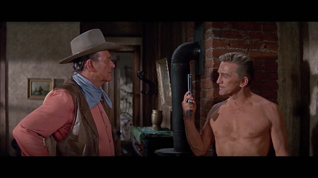 Gigantes em Luta - John Wayne, Kirk Douglas