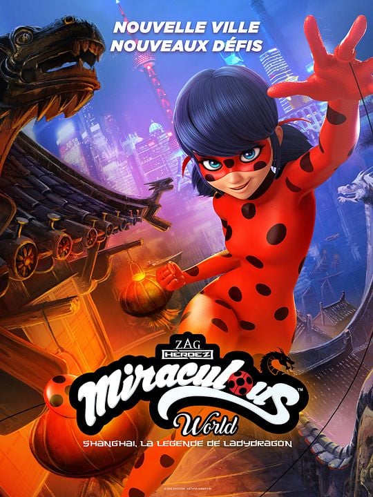 Miraculous World: Xangai, A Lenda de LadyDragon : Poster