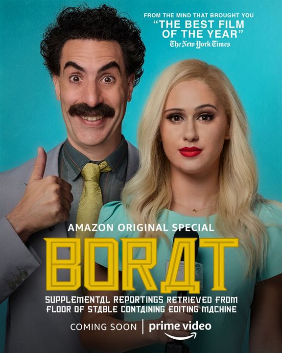 Borat Supplemental Reportings : Poster