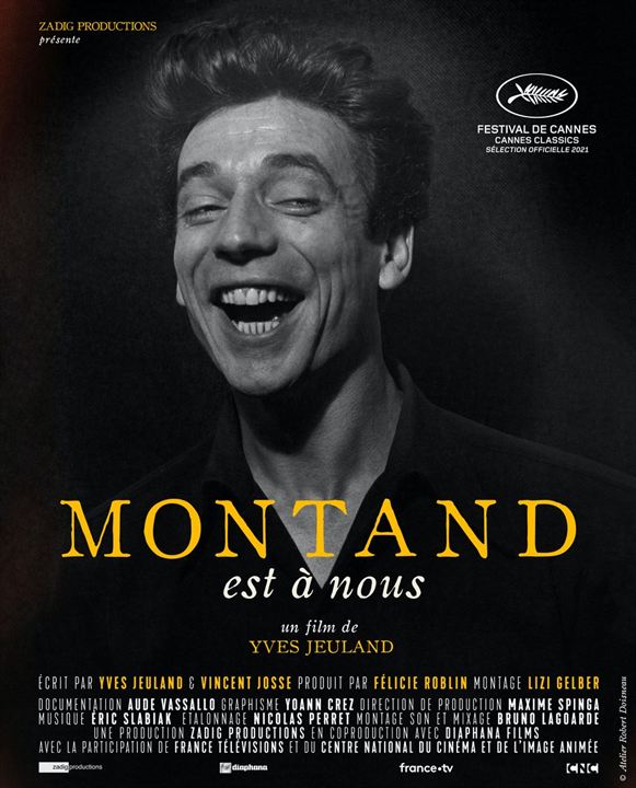 Montand é Nosso : Poster