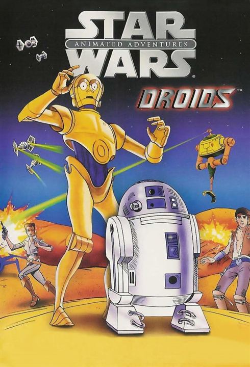 Star Wars Vintage: Droids : Poster